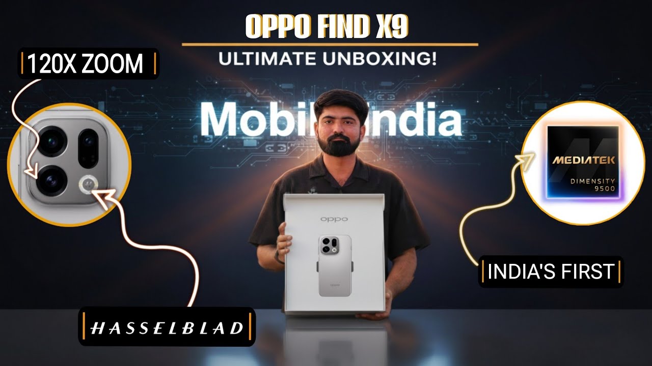 Oppo Find X9 Unboxing: A Flagship Experience Awaits!🔥 #oppofindx9