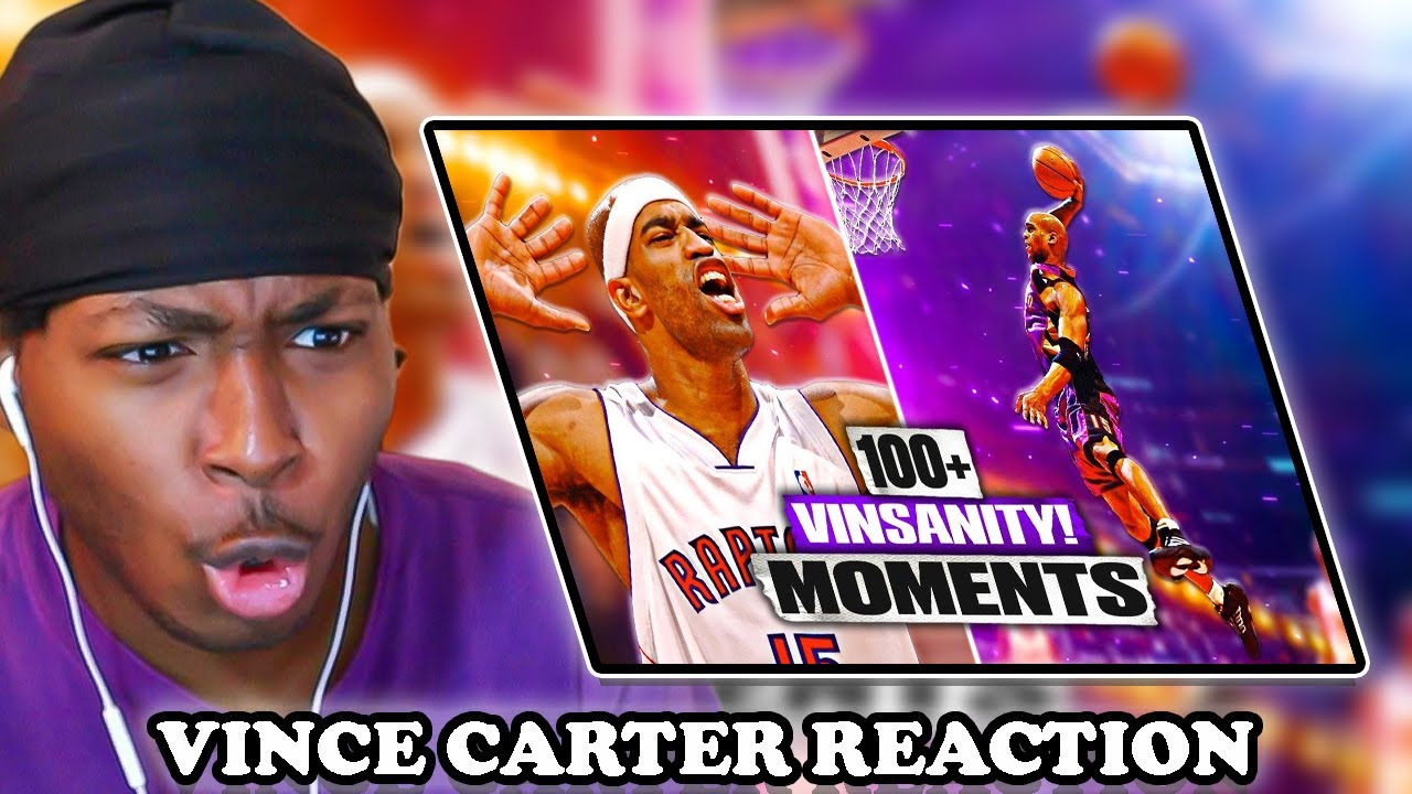 REACTING TO VINCE CARTER FOR THE FIRST TIME! World's GREATEST Vince Carter Highlight Reel Reaction