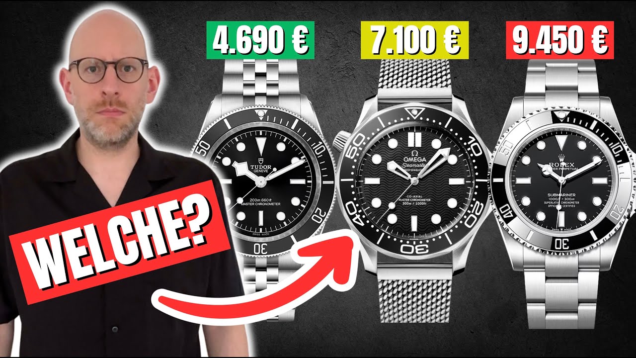 KAMPF DER LUXUS DIVER 🔥 Tudor vs. Rolex vs. Omega