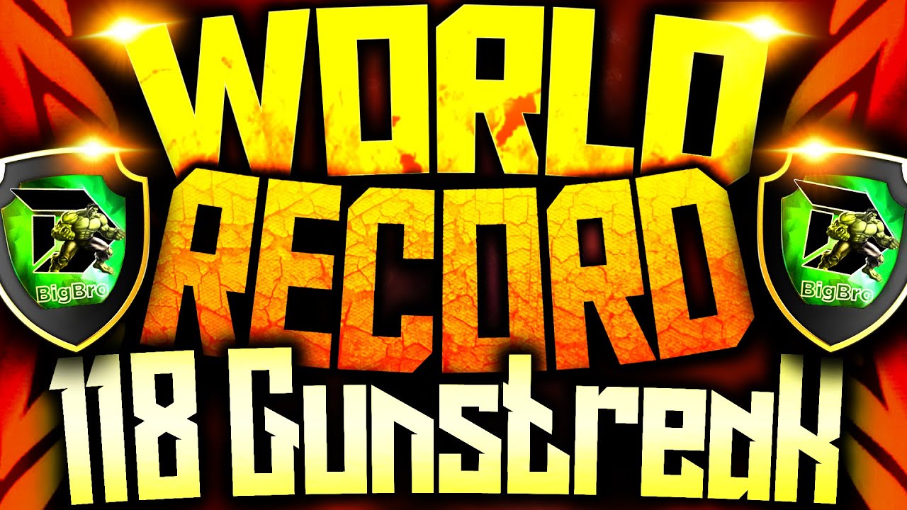COD AW: "WORLD-RECORD!" *INSANE* 118 Gunstreak! Worlds Highest Gunstreak! | 'MOTIVATION?!'
