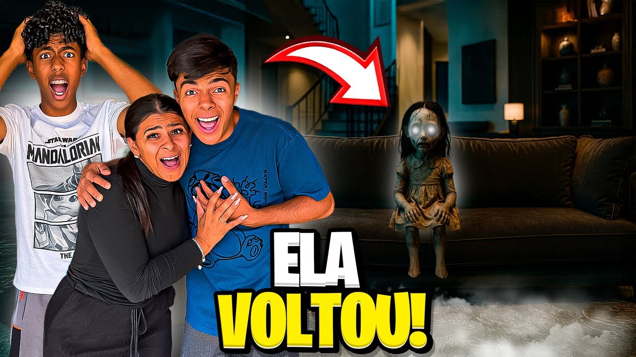 A BONECA BIZARRA DESAPARECIDA A MUITO TEMPO VOLTOU!! 😱Oque ela quer??