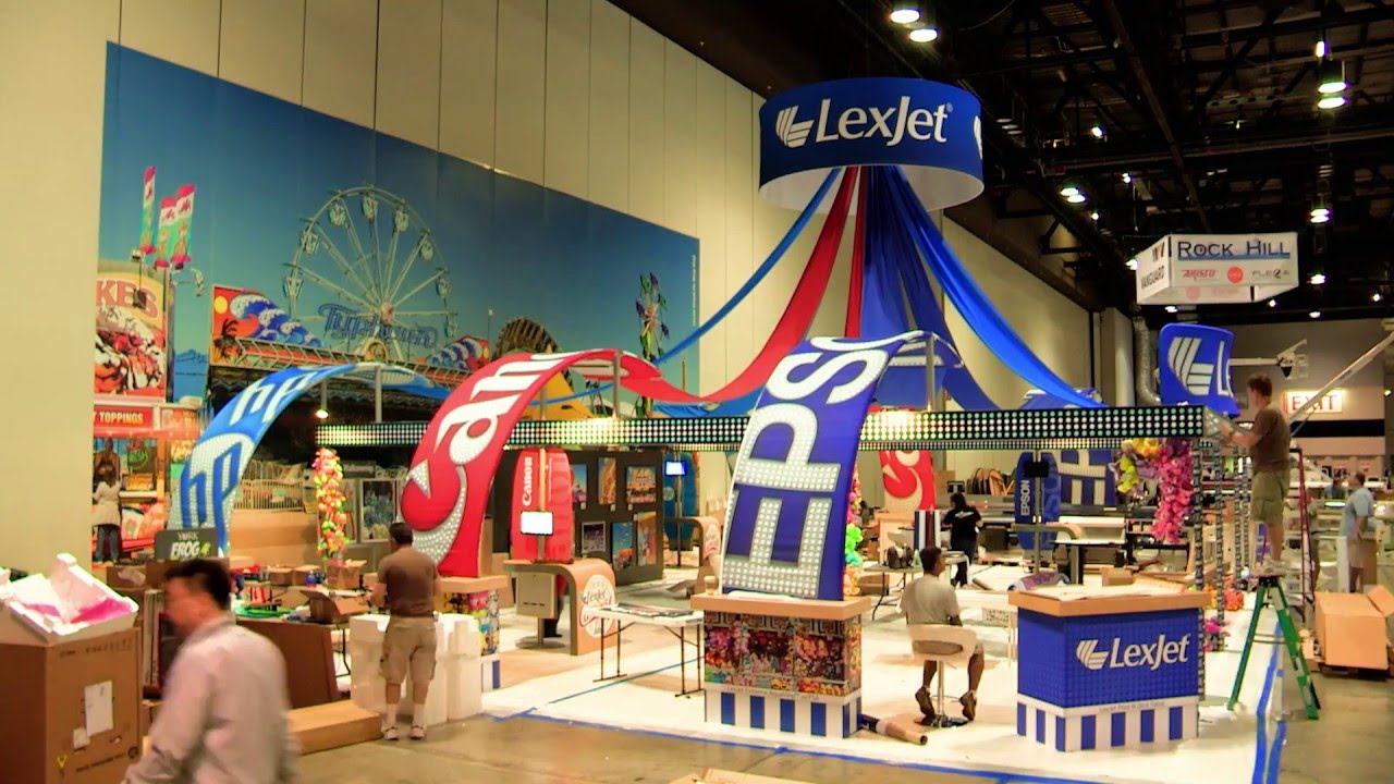 LexJet Booth 2197 International Sign Expo 2016