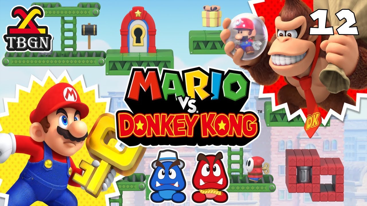 Mario vs. Donkey Kong 2024 Let's Play Part 12 | TBGN | Abolish Ice Physics