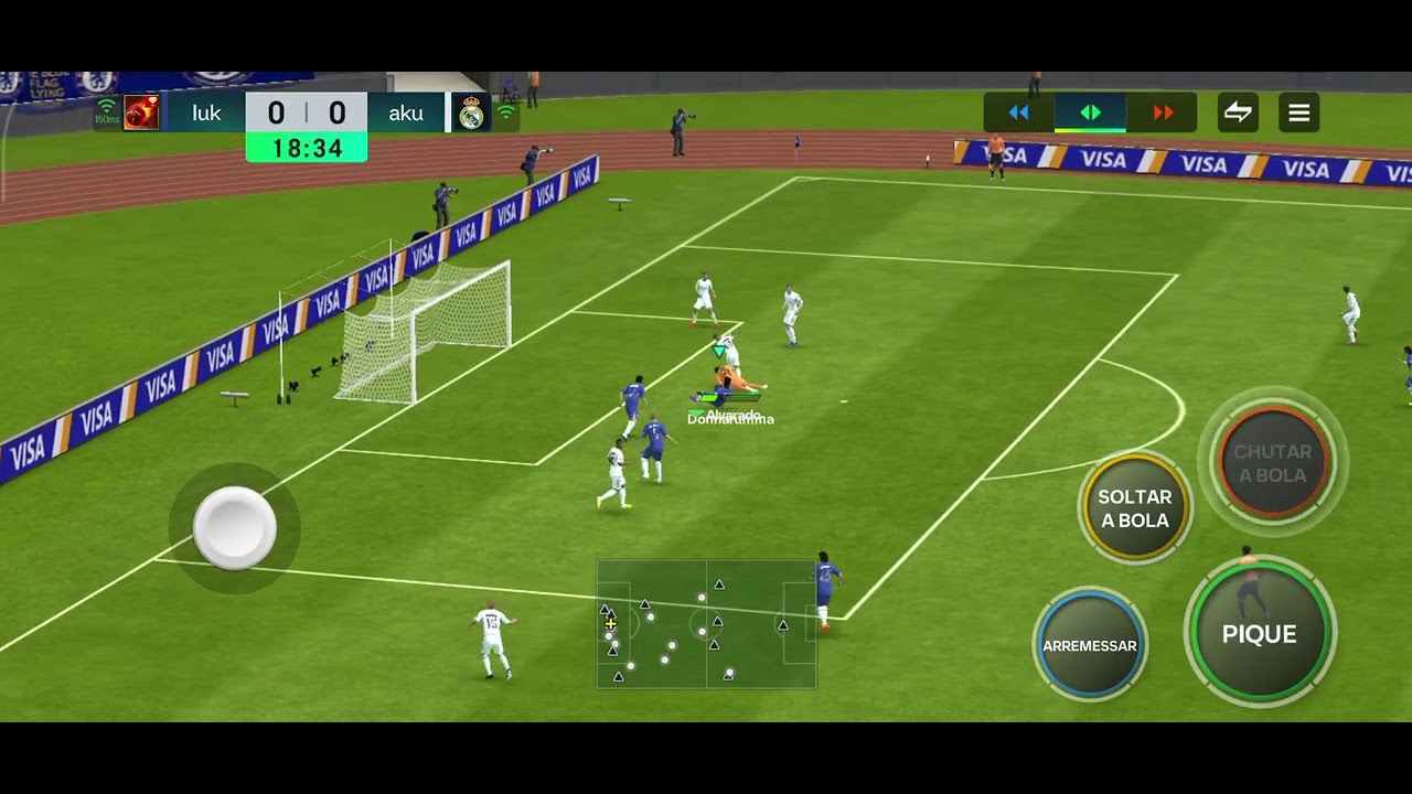 Meu primeiro jogo no fc mobile 