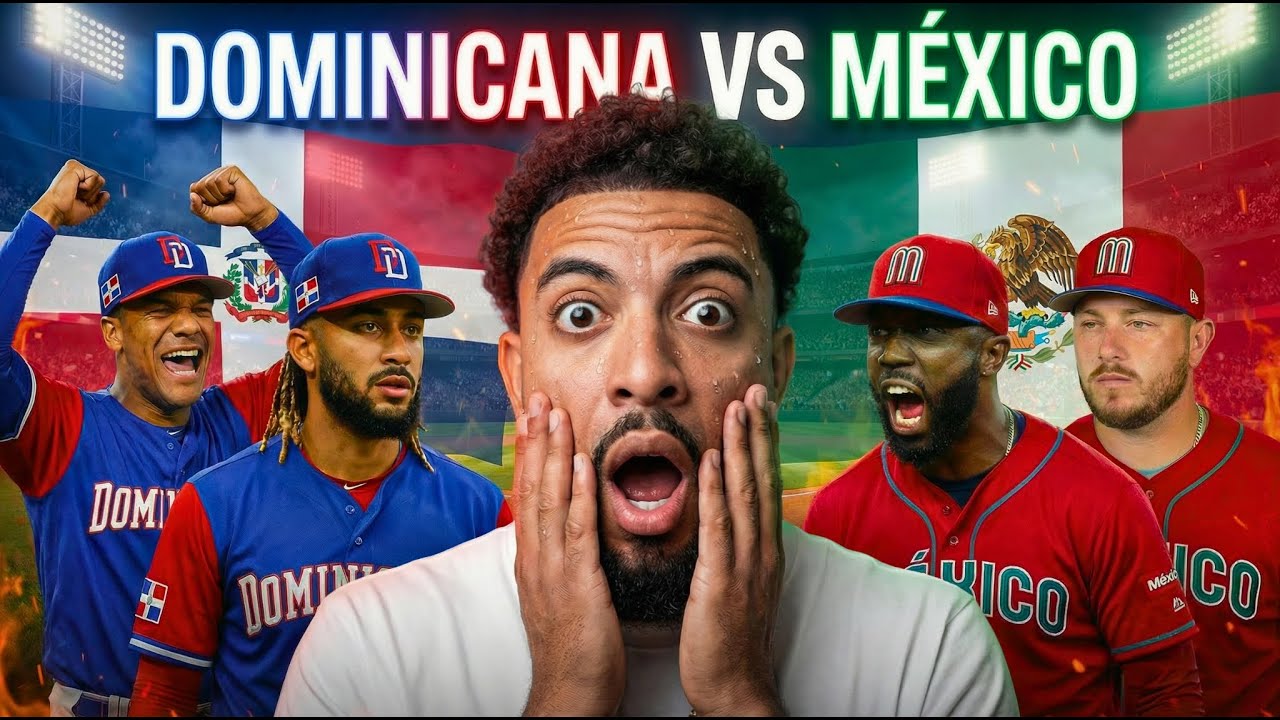 DOMINICANA vs MÉXICO 🔥 ¡Choque de Titanes en el Clásico Mundial!