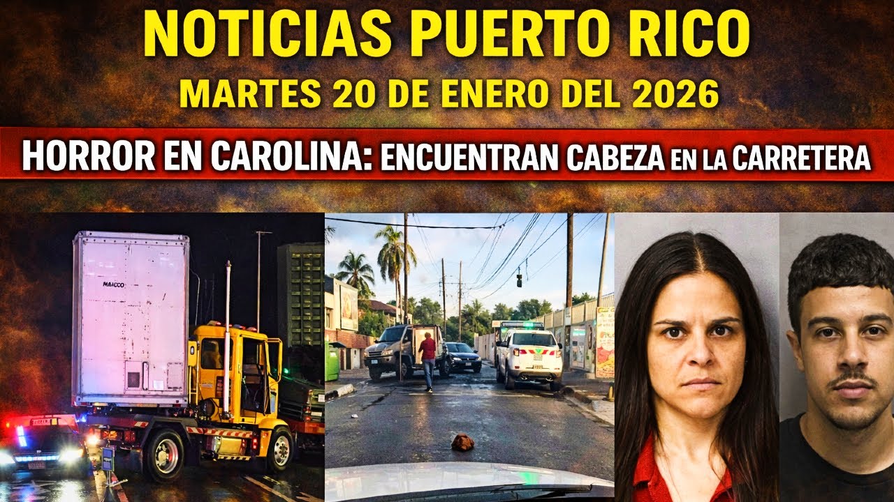 🚨 NOTICIAS PUERTO RICO: Macabro Hallazgo en Carolina y Tragedias en las Carreteras Hoy