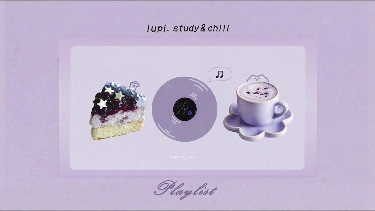 Blue calm, clear thoughts.Midnight Blueberry Dreams 🌙💜🎀 Cozy Piano Beats to Relax/Study & Chill