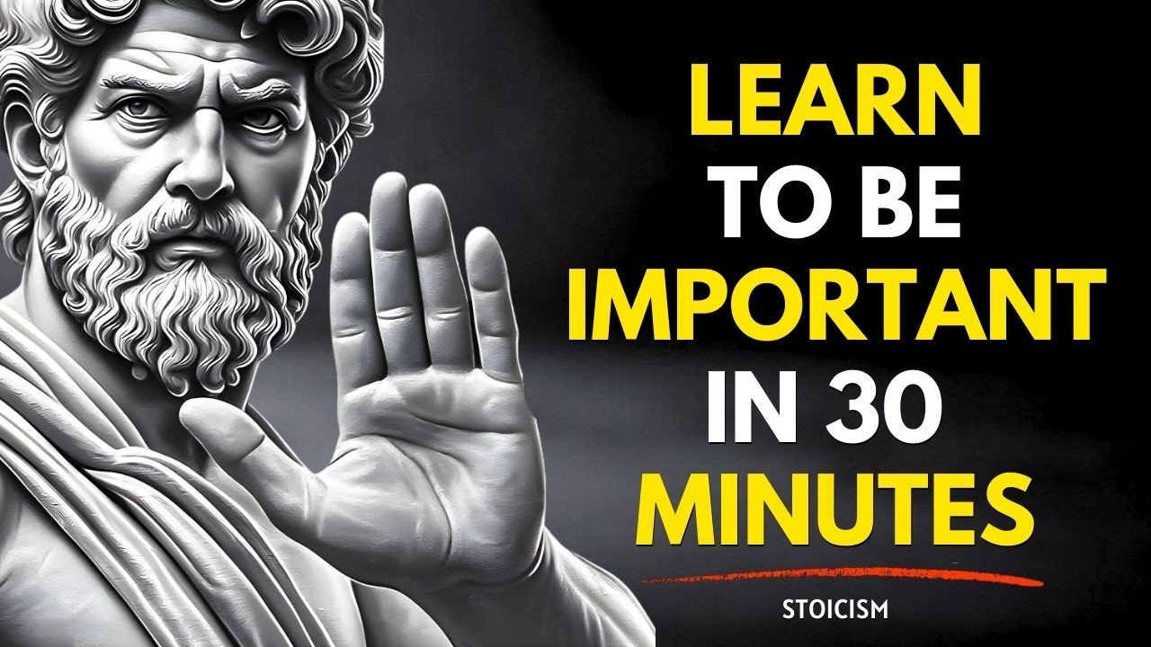 5 Stoic Lessons That Will Make You IMPORTANT Again | Never Lower Yourself | Stoicism Motivation