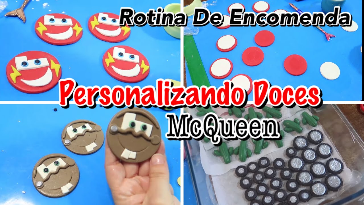 PERSONALIZANDO DOCES TEMA CARROS -  ROTINA DE ENCOMENDA JOÃO LUCAS - vlog