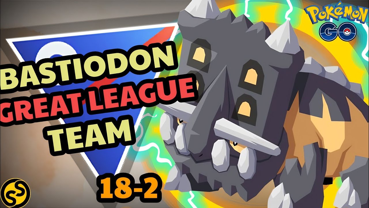 BASTIODON TEAM IS UNSTOPPABLE IN GREAT LEAGUE POKEMON GO BATTLE LEAGUE SEASON 15 2023