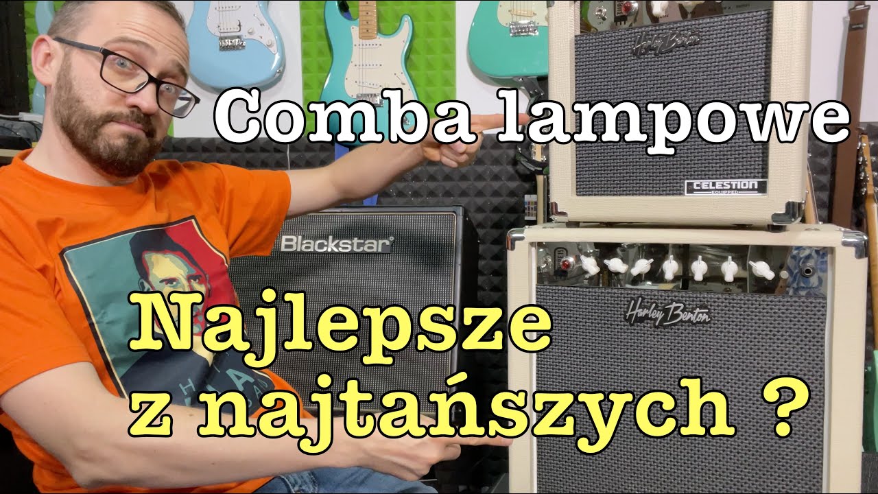 Harley Benton Tube15 & Tube5 - Najlepsze z najtańszych comba lampowe na rynku? (ENG Subt)