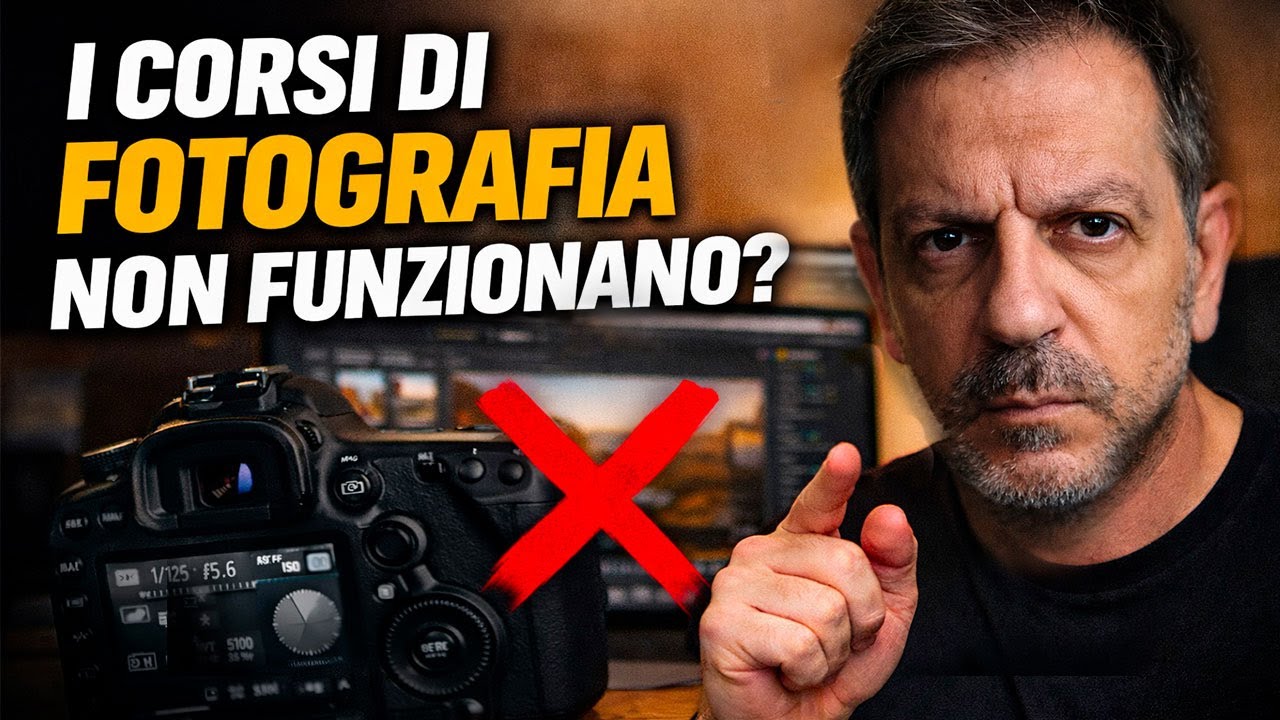 Perché i corsi di fotografia per principianti NON funzionano