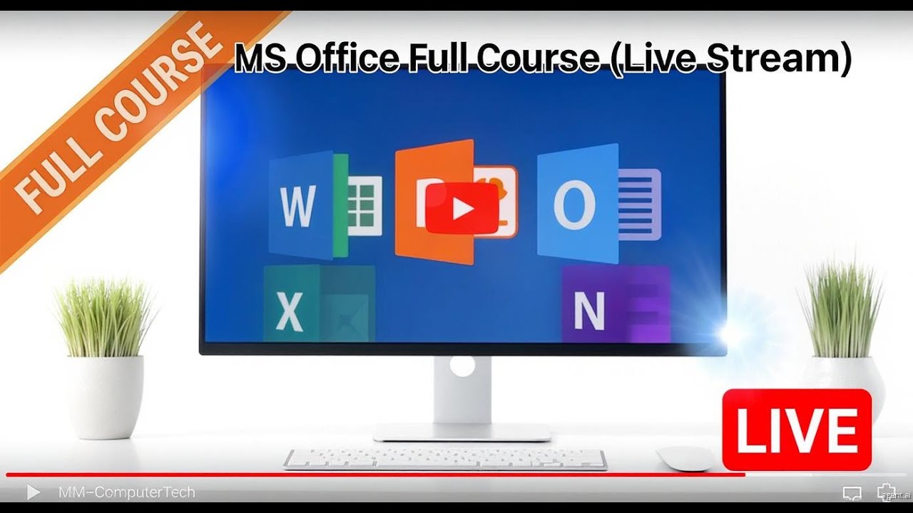 mm-computertech live stream ms office full course#MSOffice #FullCourse #TechEducation
