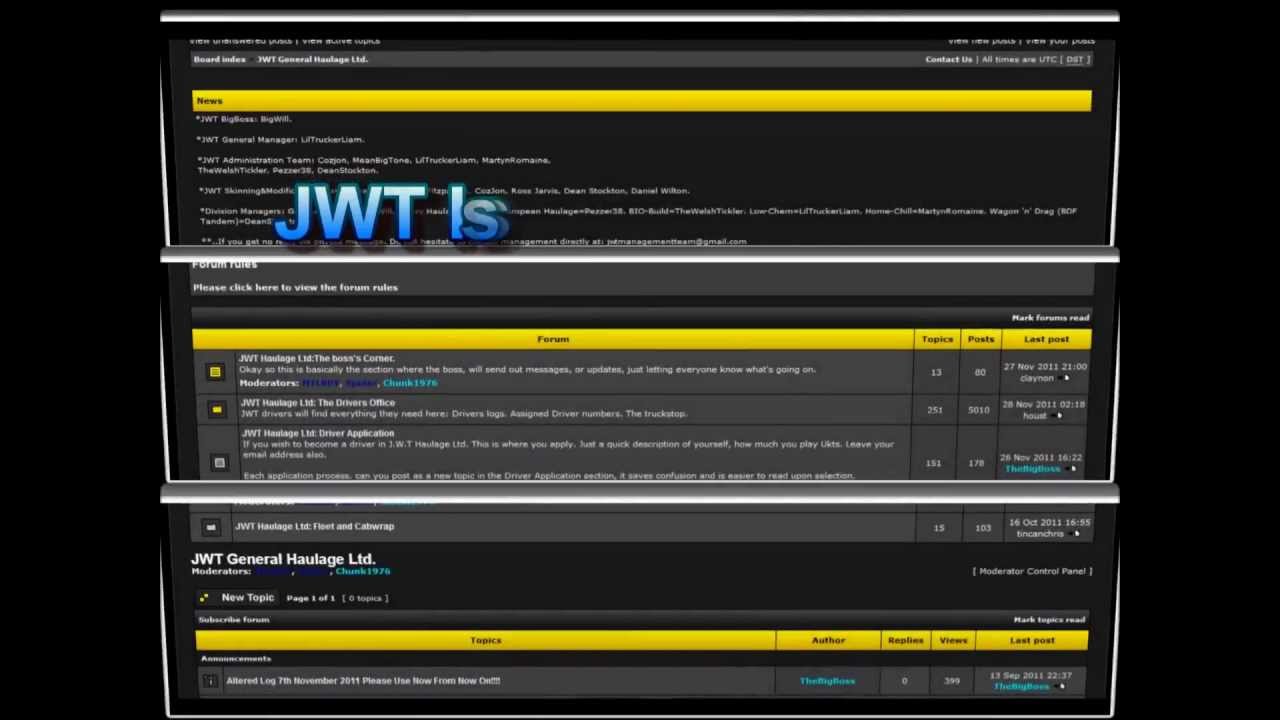 JWT Virtual Trucking Company