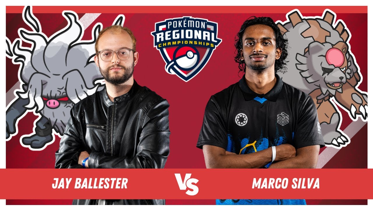 Джей Баллестер против Марко Сильвы — Pokémon VGC Top 4 | Региональный чемпионат Лилля 2026
