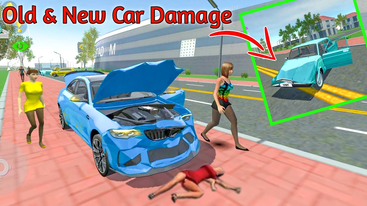 Car Simulator 2 | Old & New Car Damage | BMW M2 & Lada VAZ 2107|Accident! Car Games Android Gameplay