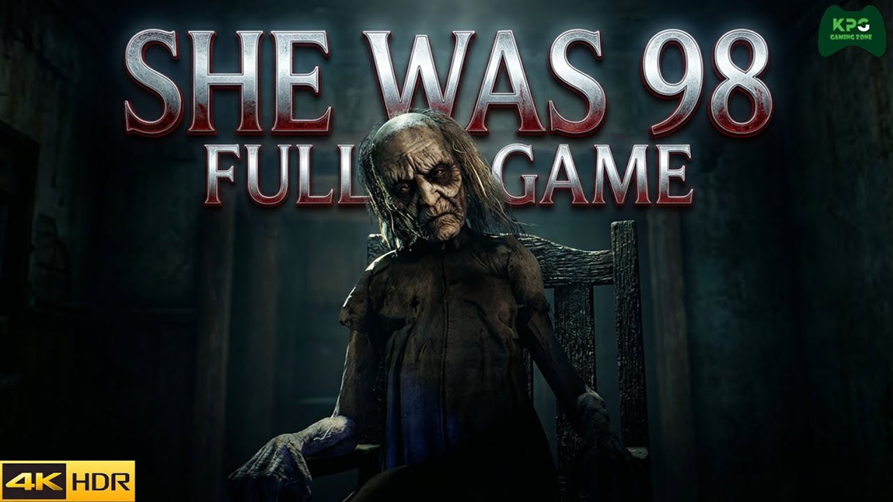 She Was 98 - Full Gameplay Walkthrough 4K 2160p 60FPS Ultra HD