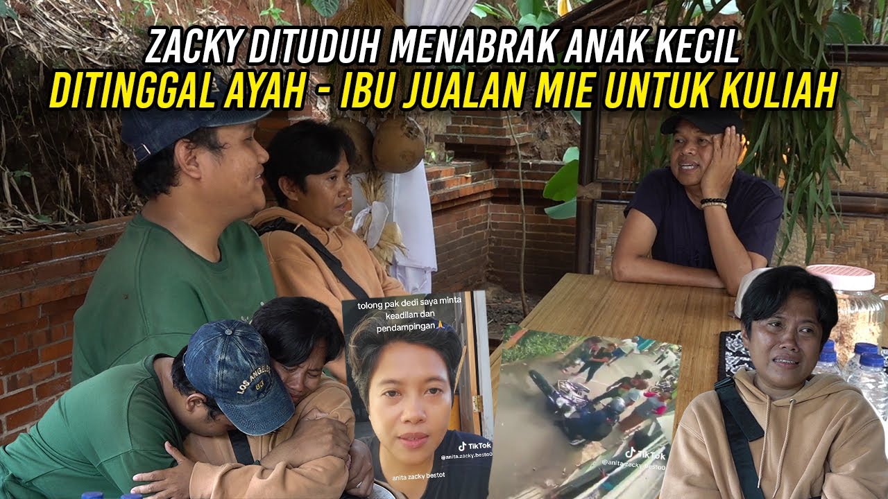 ZACKY DITUDUH MENABR4K AN4K KECIL | DITINGGAL AYAH SEJAK SMP - IBU JUALAN MIE UNTUK KULIAH DI UPI