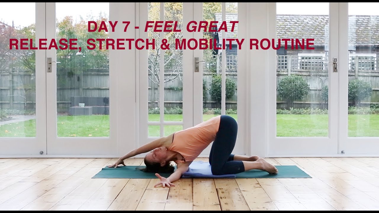 Day 7 - Release, Stretch & Mobility Routine 25mins - 7-Day Pilates Full Body Challenge