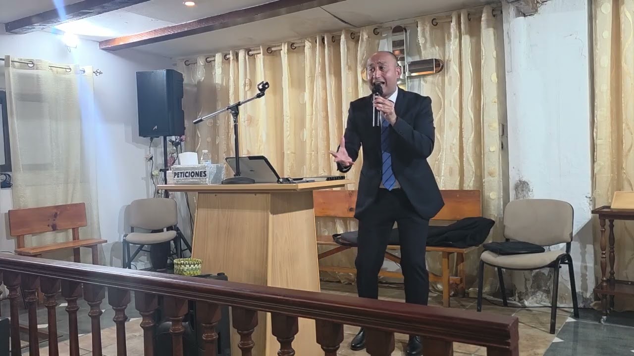 Hno pascual visita la iglesia nueva galilea 