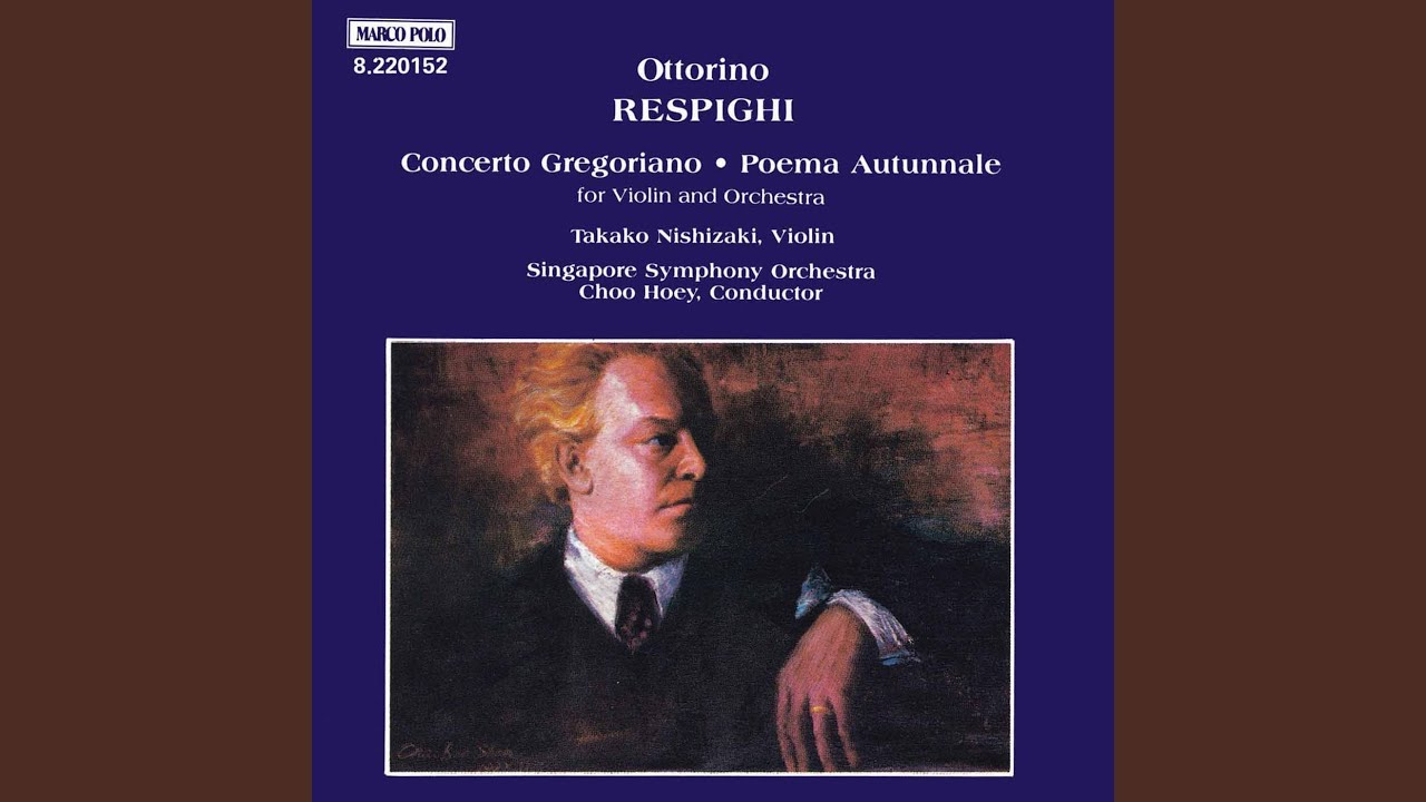 Concerto gregoriano, P. 135: Andante tranquillo