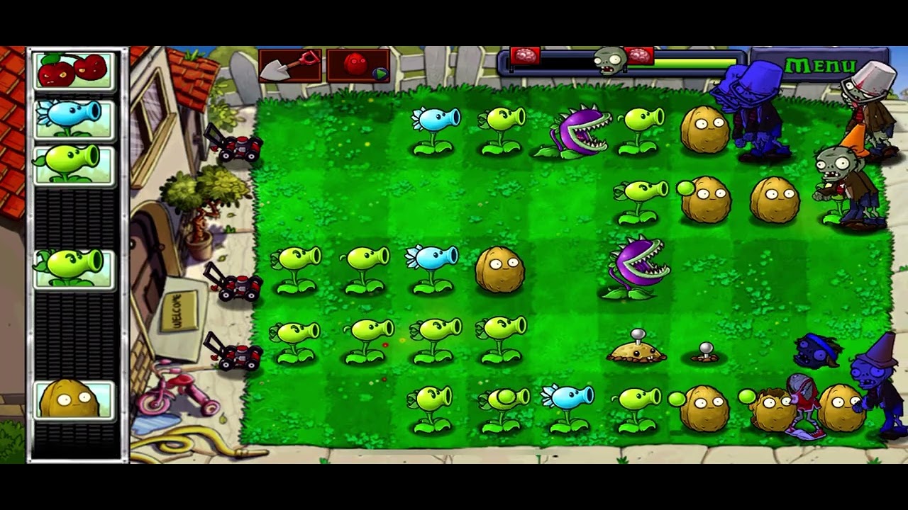 Plants Vs Zombies Final Level Full Gameplay