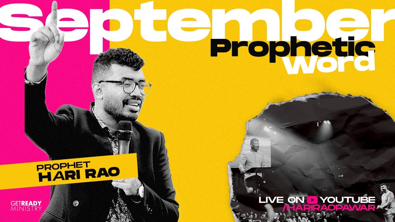 September Prophetic Word | Hari Rao