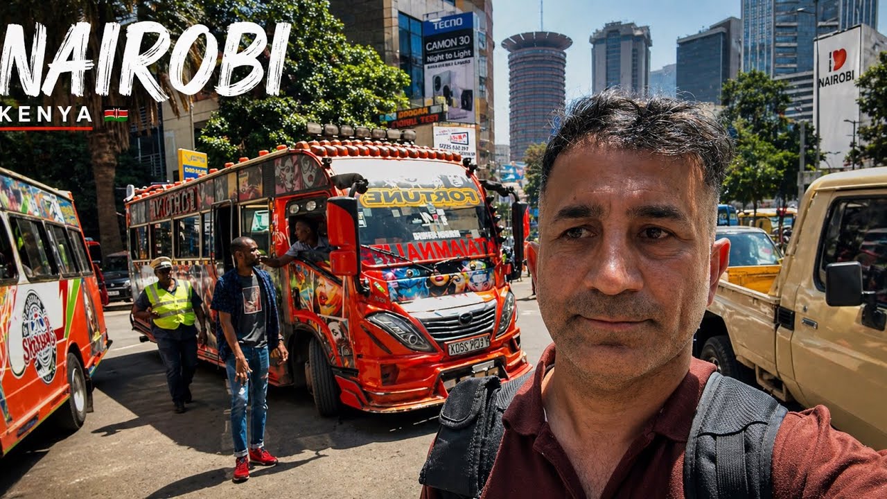 Walking in Nairobi, Kenya part 1 🇰🇪