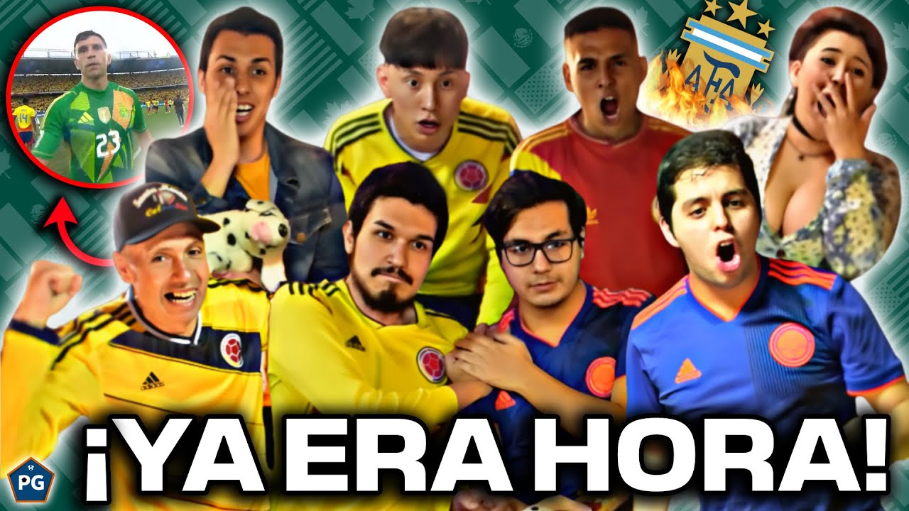 Colombia 2 Argentina 1🔥 Eliminatorias United 2026 Conmebol😱 Reacciones Amigos 🔥 El Club de la Iron&iacute;a