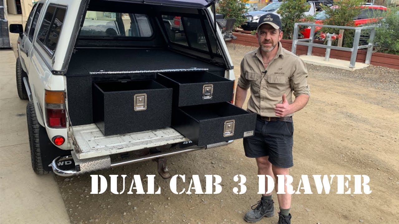 DUAL CAB #7 - 3 DRAWER UNIT