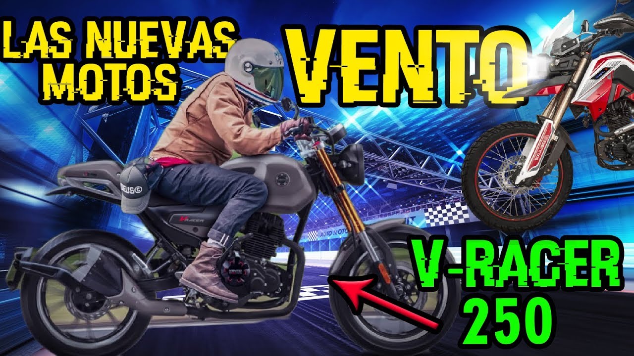 GT250 y VRACER 250 las NUEVAS motos de VENTO -SPOILERS-