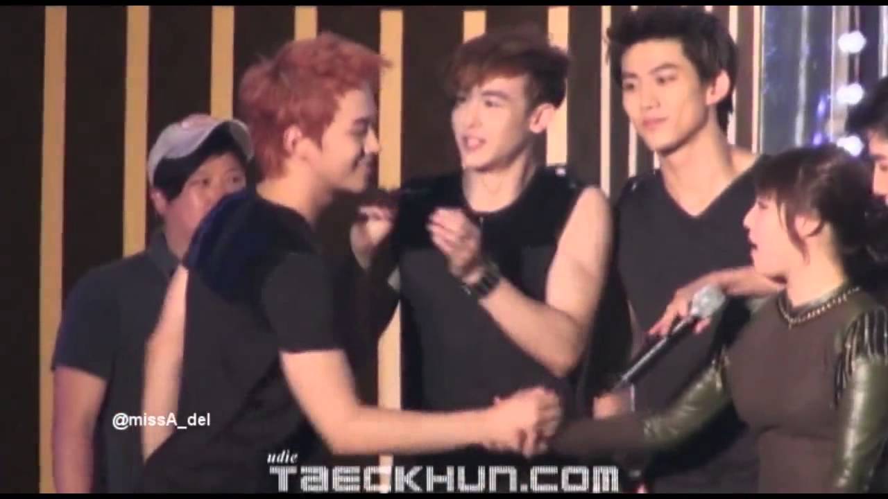 2PM Junho & MISS A Min - Dream Concert 2011 Moments