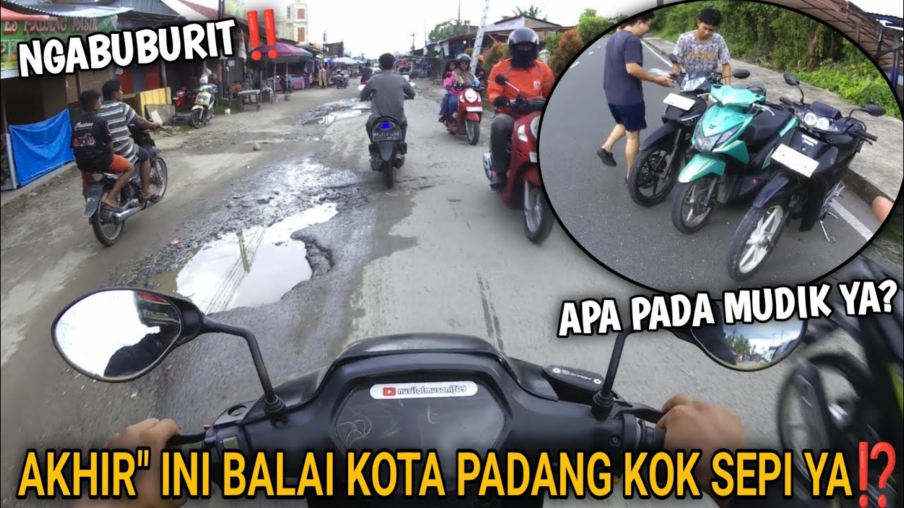 NGABUBURIT KE BALAI KOTA PADANG‼️
