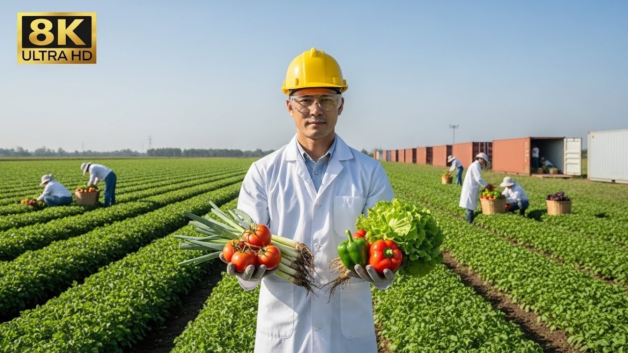Organic Vegetable Farming for Export | From Soil to Global Markets