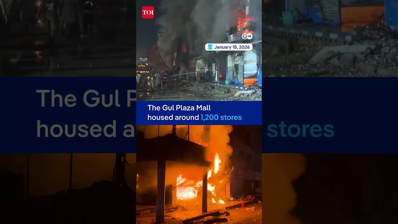 Deadly Mall Fire In Karachi Kills At Least 23 As Rescue And Probe Continue