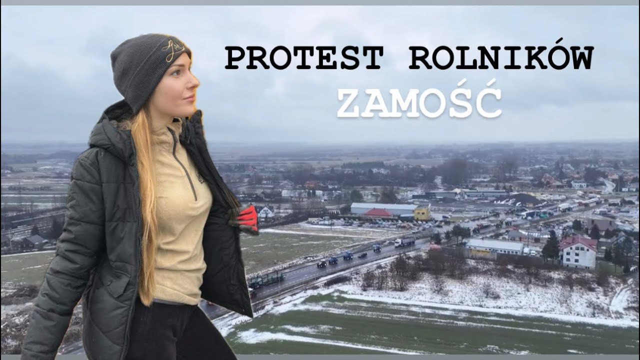 Protest rolników w Zamościu! Koniecznie wysłuchajcie do końca!🌾🚜💪
