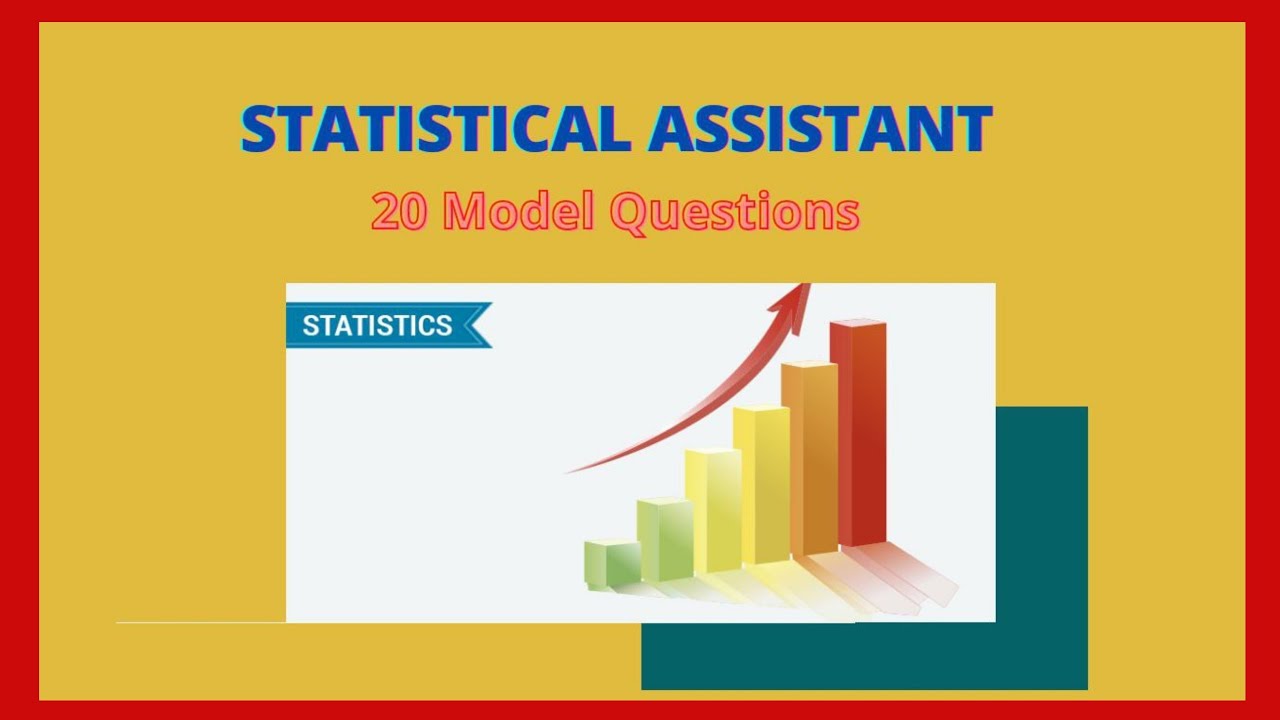 Statistical Assistant Model Questions and answers |Statistical Assistant Grade 2 exam Online Classes