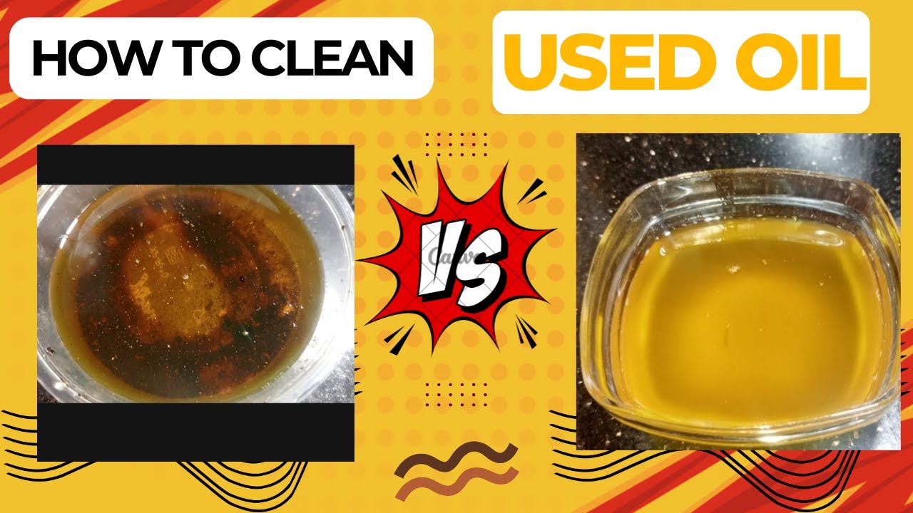 how to clean used cooking oil |Easy & Effective Method | Silawat kitchen