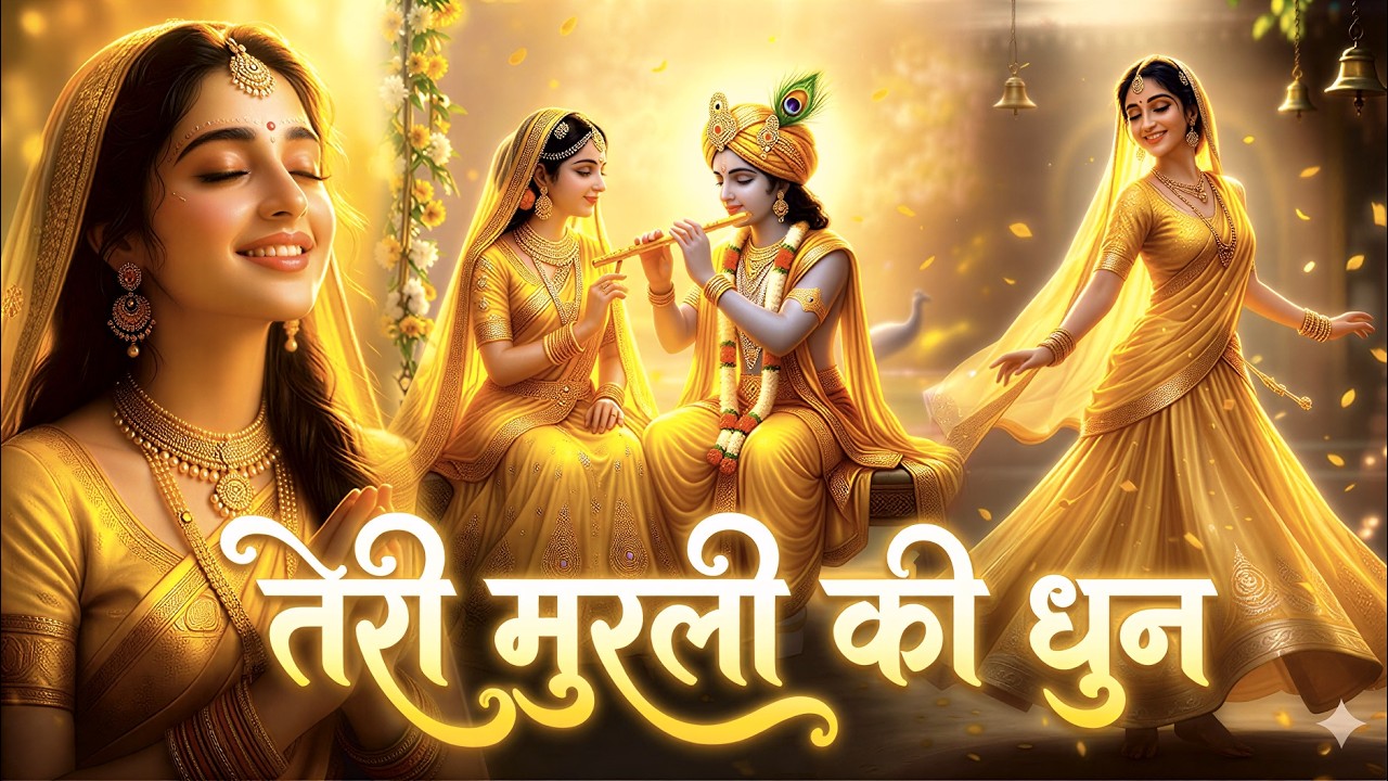 तेरी मुरली की धुन सुनने मैं बरसाने से आयी | Teri Murli Ki Dhun - Most Popular Radha Krishna #bhajan