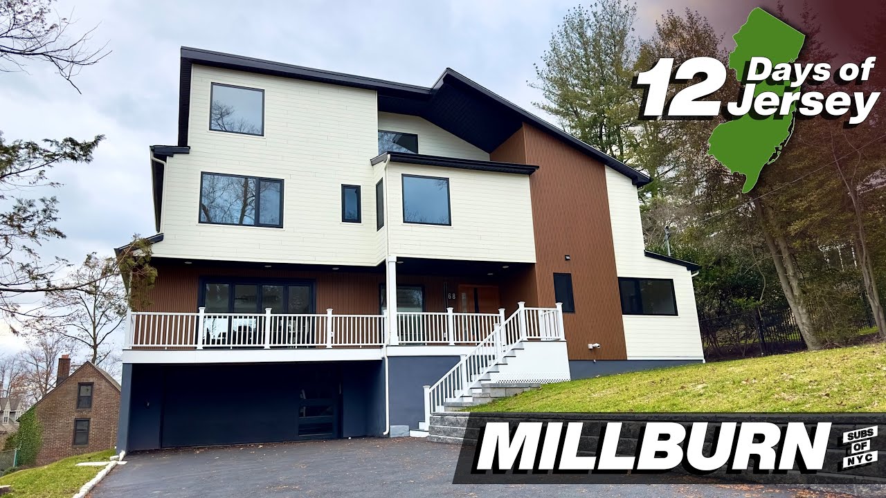 Tour a Modern Millburn NJ New Construction Home for the #12DaysofJersey