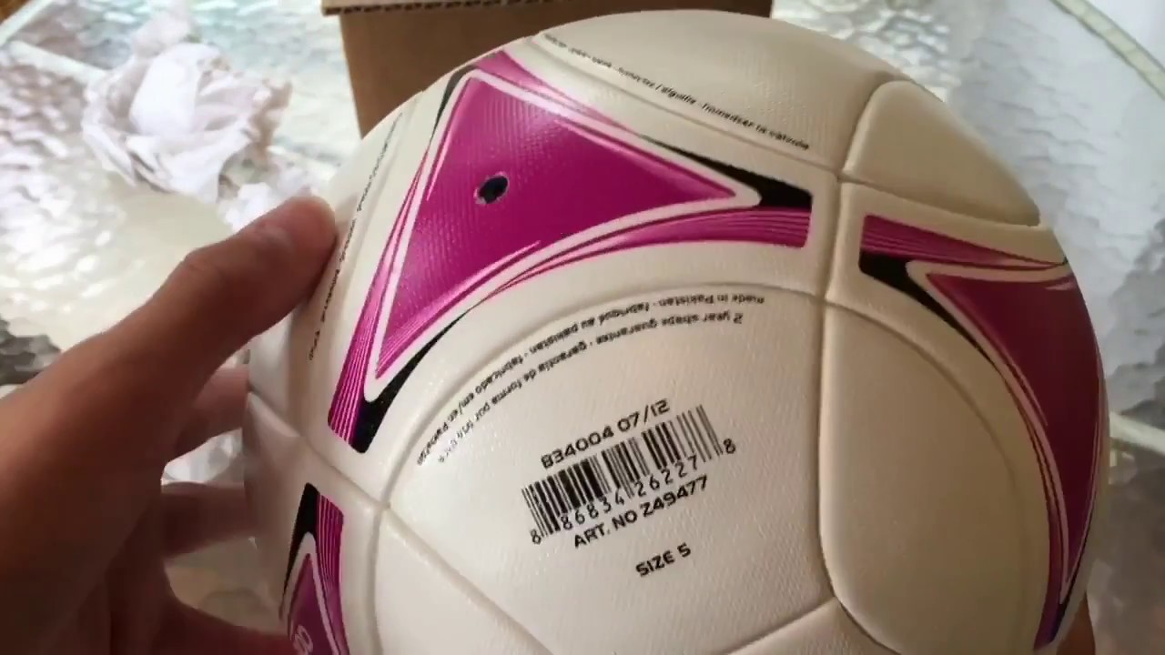 2012 mls adidas prime bca official match ball unboxing