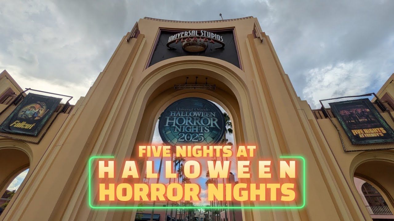 FIVE NIGHTS AT HALLOWEEN HORROR NIGHTS 2025 – FINALE! Night 5