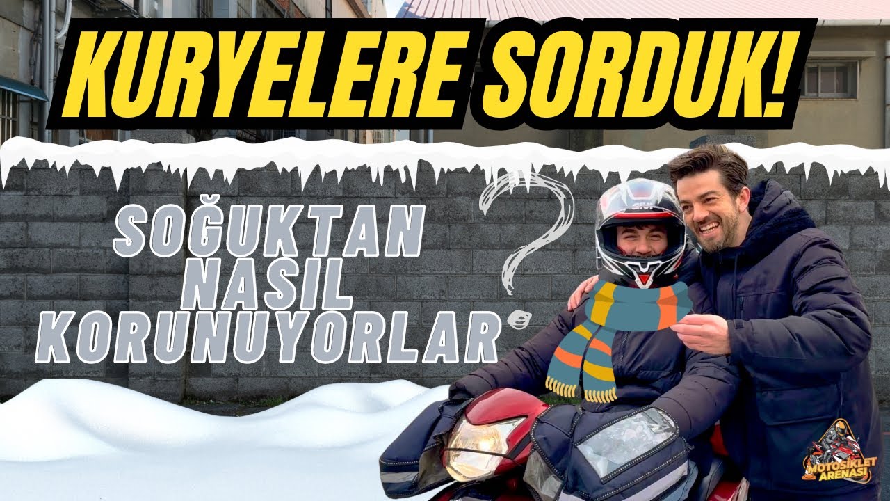 Kuryelere Soğuktan Nasıl Korunduklarını Sorduk!