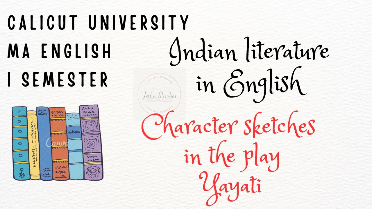 Yayati- Character sketches | karnad 1st semester, MA English | ENG1CO4 Indian literature in English