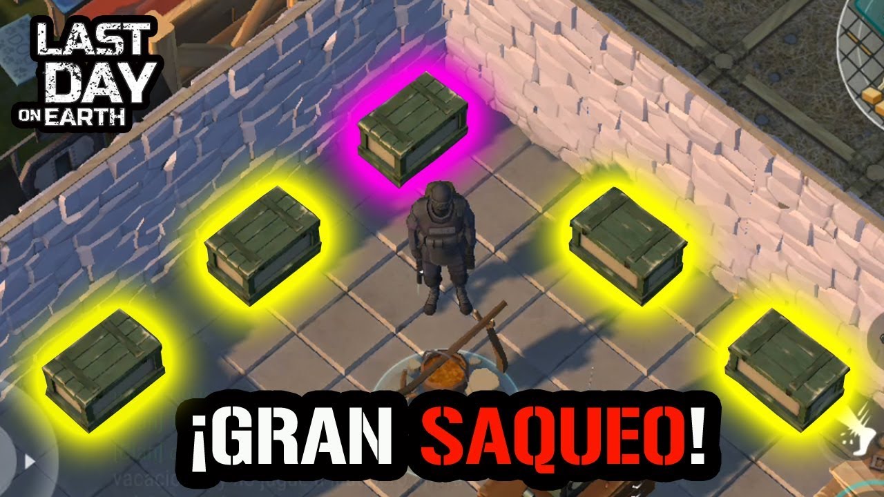 SAQUEO RICAS ARMAS | LAST DAY ON EARTH: SURVIVAL