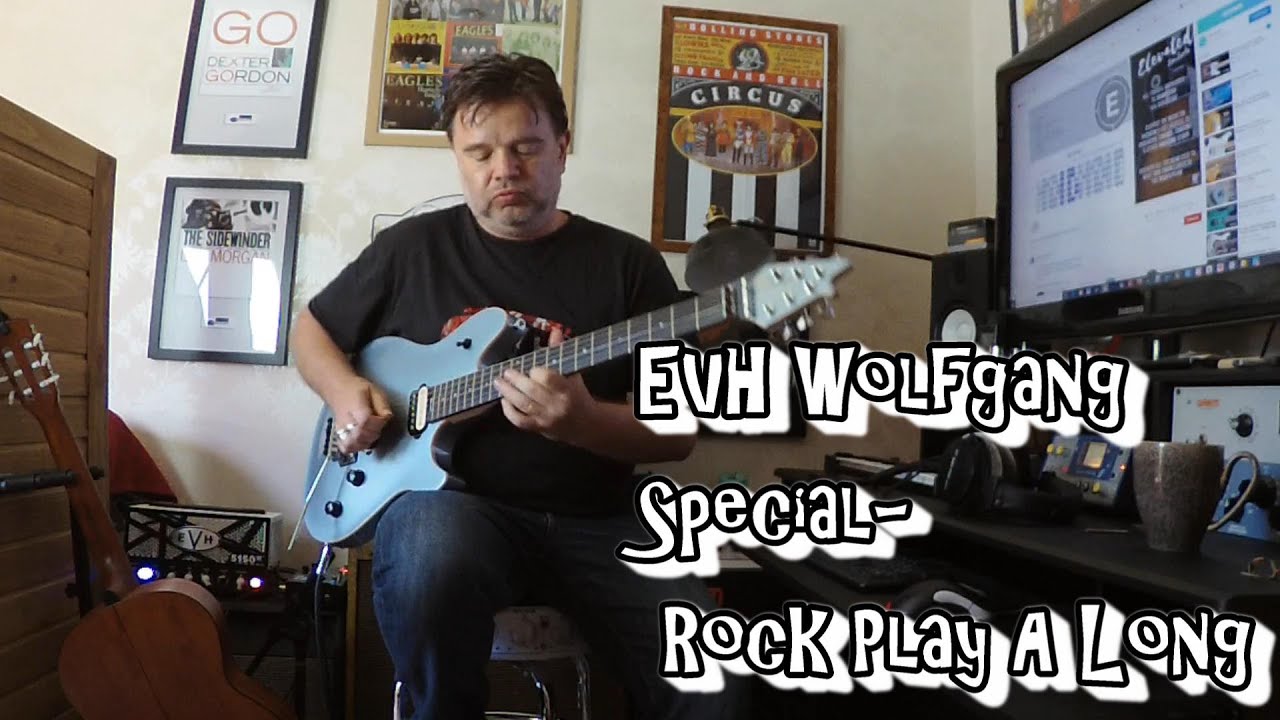 Rock Play A Long with the EVH Wolfgang Special #evhguitars #evhwolfgang #evhwolfgangspecial