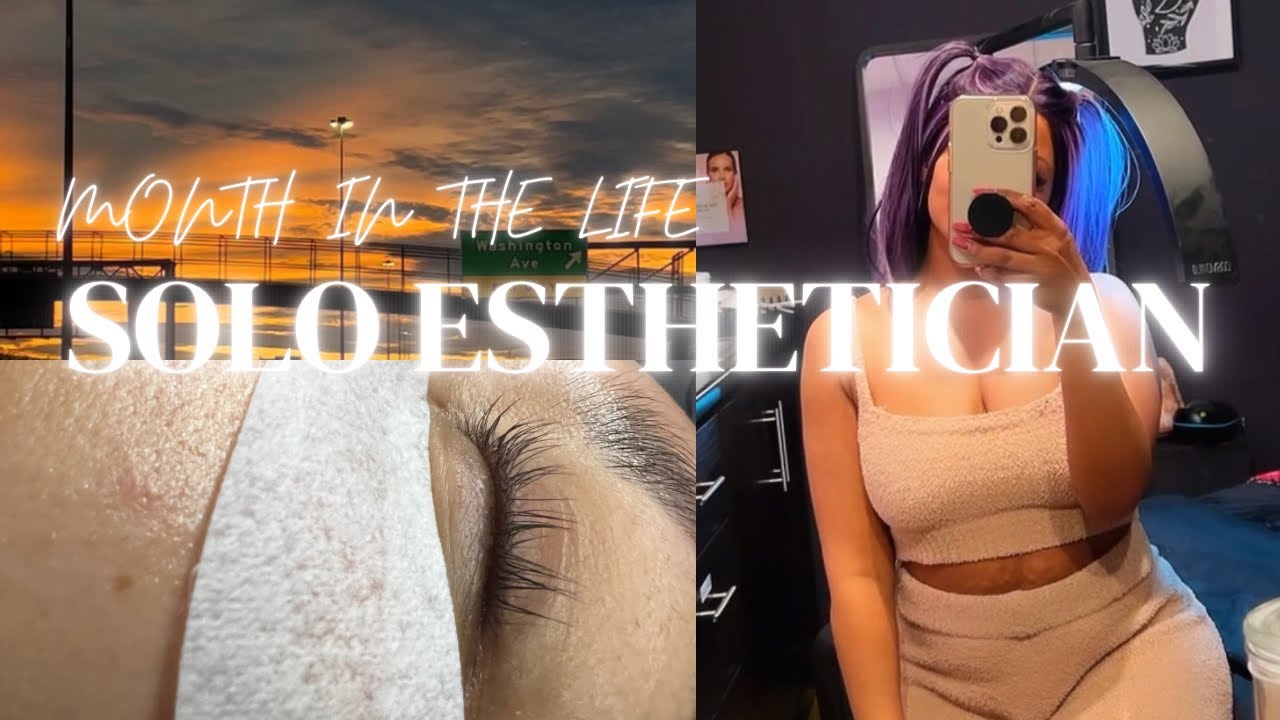 Solo Esthetician Day In The Life | February Vlog 💕🥰 #Esthetician
