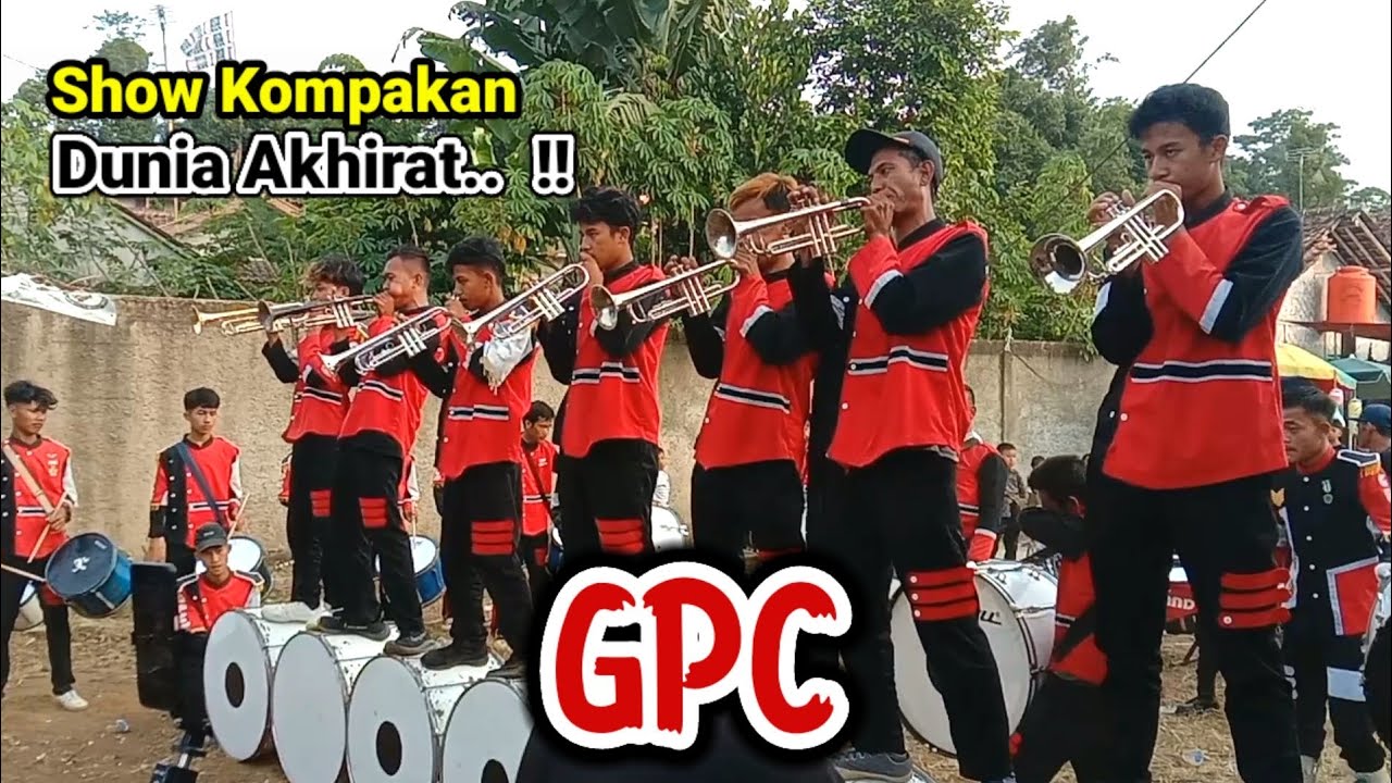 Show Kompakan.. Dunia Akhirat Versi Drumband GPC || Caringin Lebak