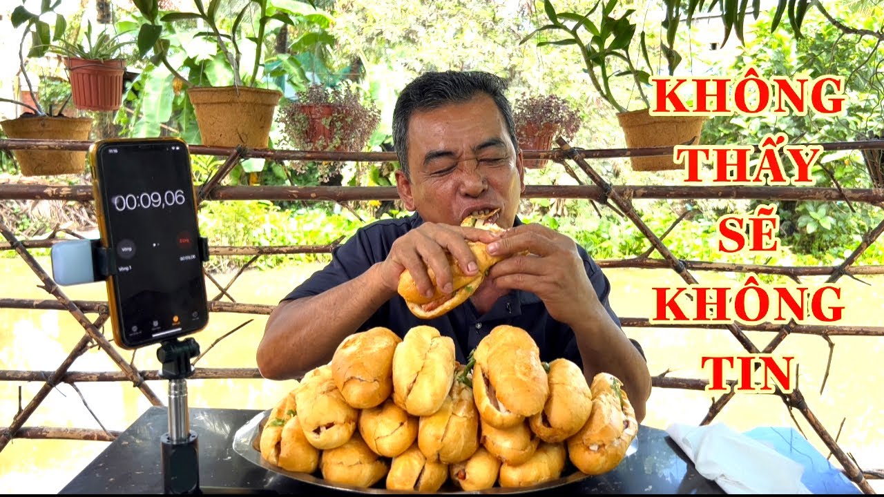 Chưa Từng Thấy Cảnh Này Có 1 0 2 - 15 Ổ Bánh Mì Thịt, 30 Phút Không Được Uống Nước | ATĐQ