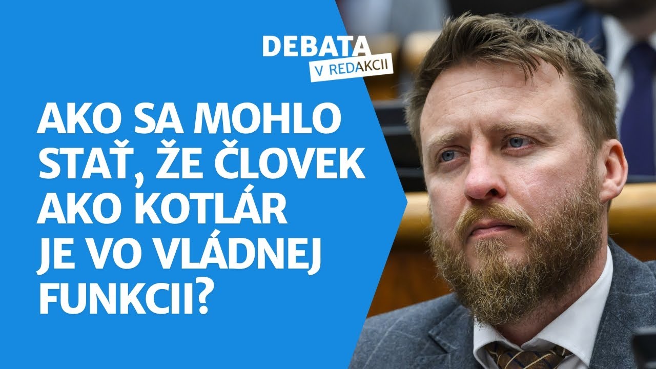 Ako sa mohlo stať, že človek ako Kotlár je vo vládnej funkcii?